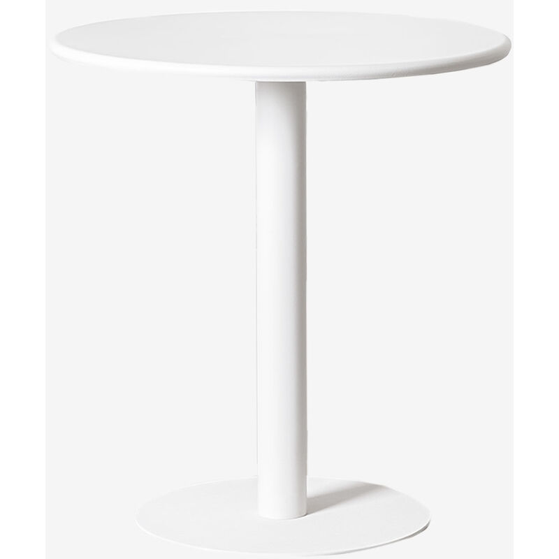 

Mesa de Jardín Redonda (Ø70 cm) Mizzi Blanco - Sklum