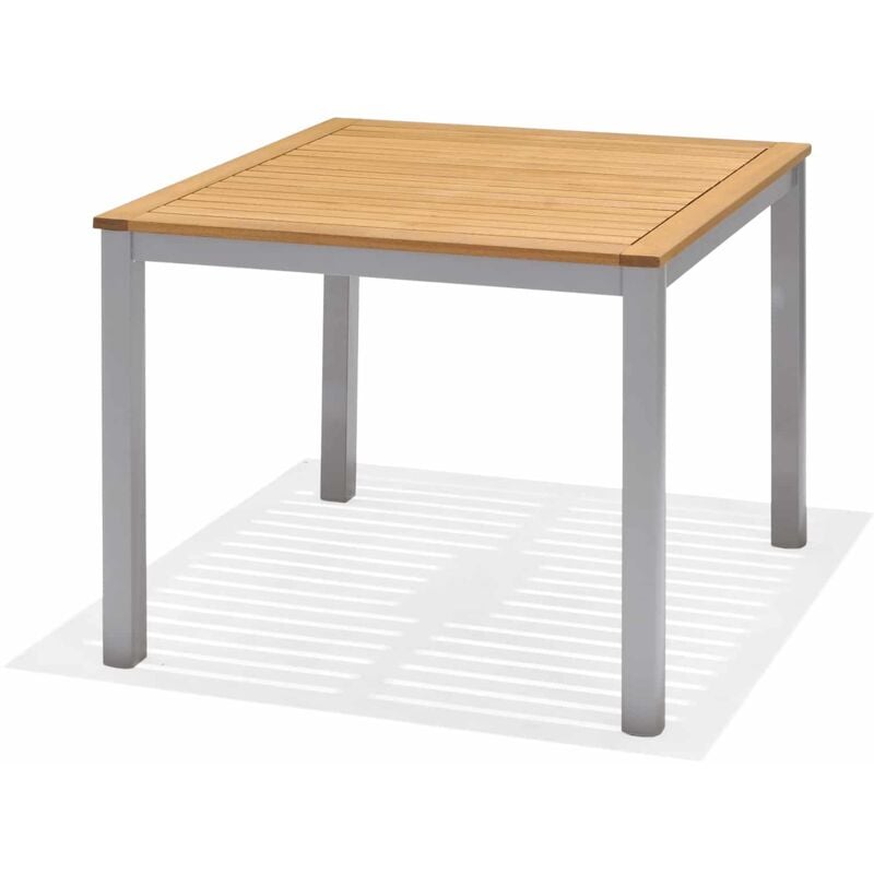 

Mesa de Jardín Chillvert Imperia Madera y Aluminio 89,3x89,3x74,40 cm 4 Comensales