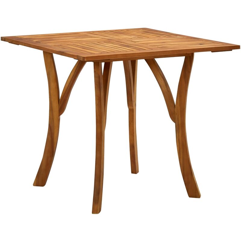 

Youthup - Mesa de jardín de madera maciza de acacia 85x85x75 cm - Marrón