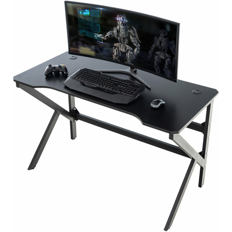 

Mesa de juego Lewiston con luces LED Rojo
