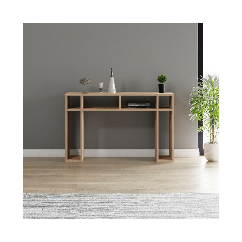 

Mesa de la consola Hello - para la entrada, la sala de estar, la sala de estar - Sonoma en Aglomerado de melamina, 120 x 30 x 75 cm