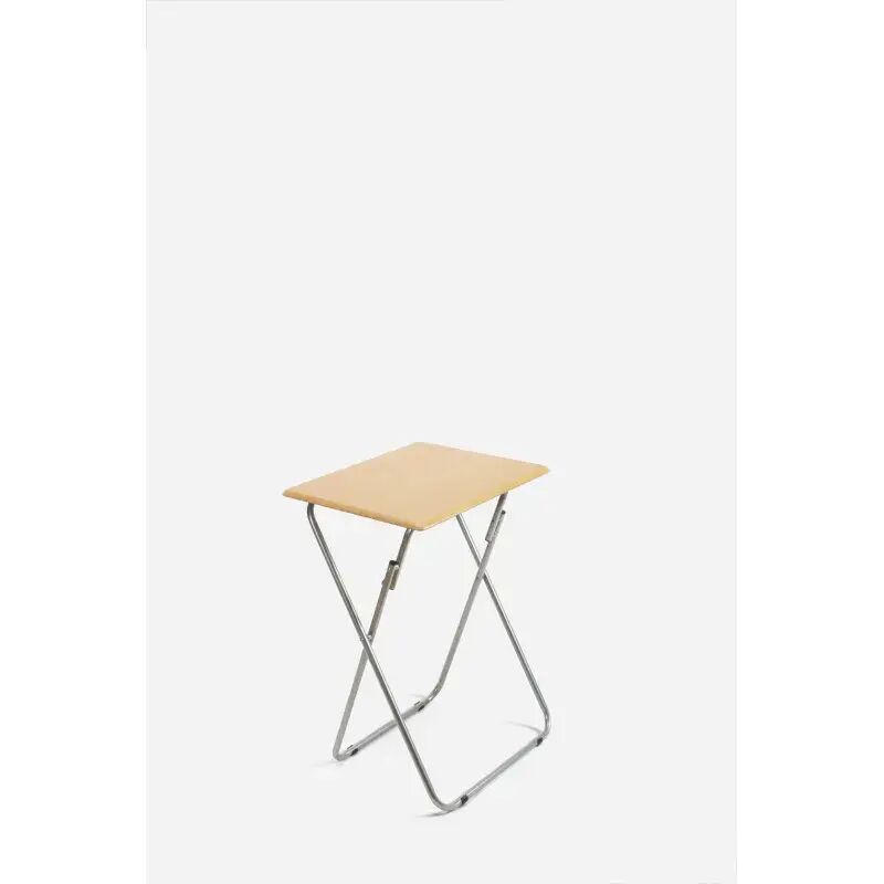 MESA DE MADERA PLEGABLE RECTANGULAR MARRÓN 48X38X66 cm