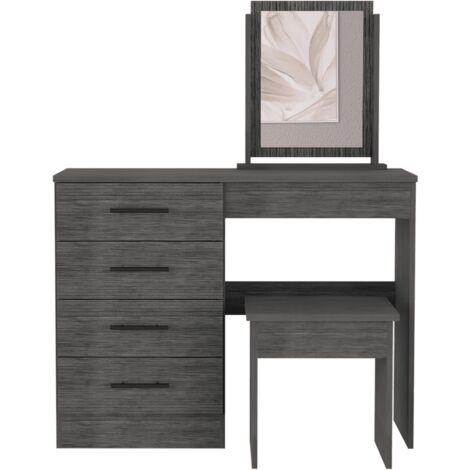 Mesa de Maquillaje con Espejo Kaia y asiento incluido