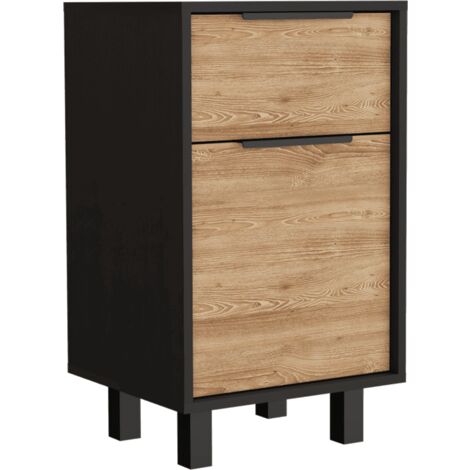 Mesa de noche Kaia Z, con un cajón