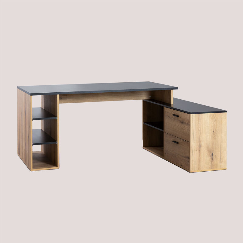 

Mesa de oficina en Madera Taluk SKLUM - Madera Rústica Derecha