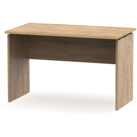 Mesa de oficina Teide en color roble gold. 76 cm(alto)120 cm(ancho)78 cm(fondo)