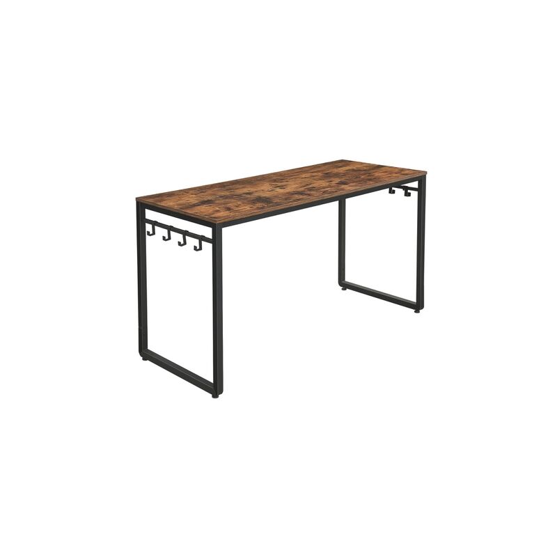 

Mesa de Ordenador con 8 Ganchos 140cm