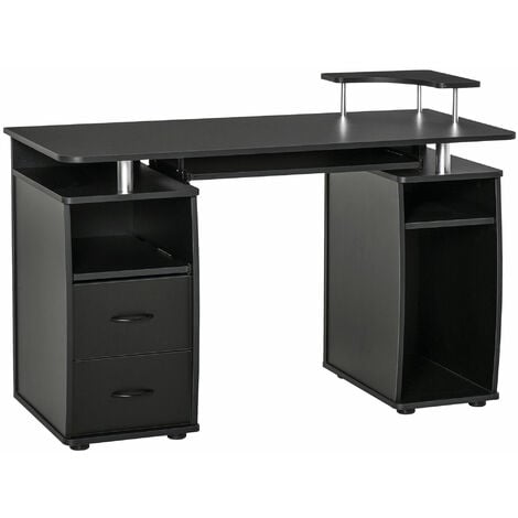 Organizadores de escritorio y almacenamiento para oficina, organizador de  escritorio ajustable, pantalla doble H, estante de soporte natural