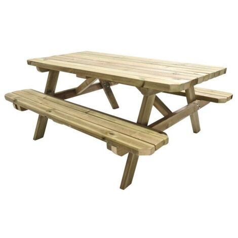 Mesa de picnic infantil MASGAMES BRAM Blanco