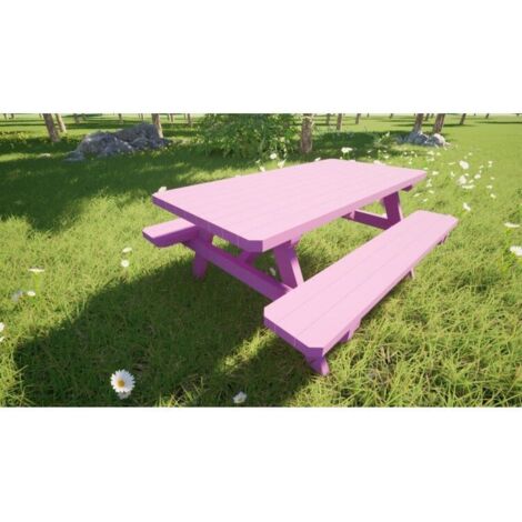 Mesa de picnic infantil MASGAMES BRAM Rosa