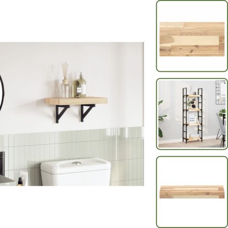 Mesa de repuesto - vidaXL Tablero de mesa rectangular madera maciza acacia 40x20x4 cm - Mesa de madera maciza