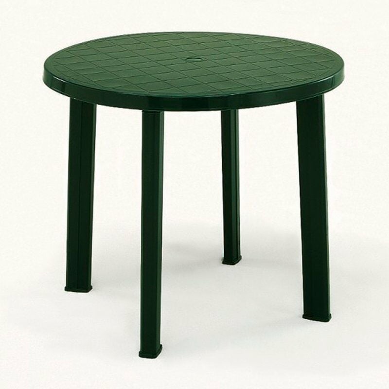 

Mesa de resina 90cm Tondo Color VERDE