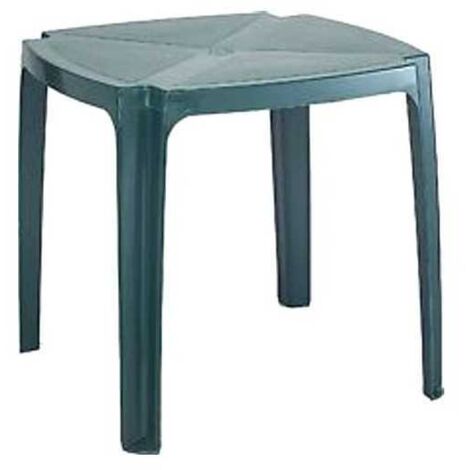 Mesa de resina verde 75x75 Progarden