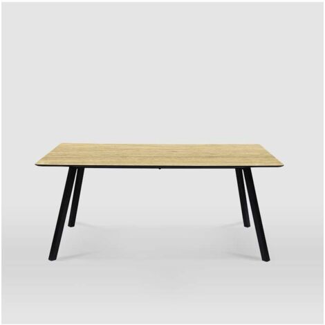 Mesa de salón modelo Hera acabado natural. 140cm(ancho) 75cm(altura) 80cm(fondo)