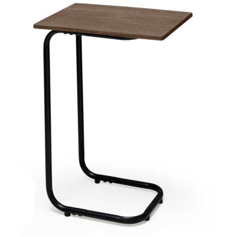 Mesa de sofá servetto de nogal cm 40 x 30 x 60 h