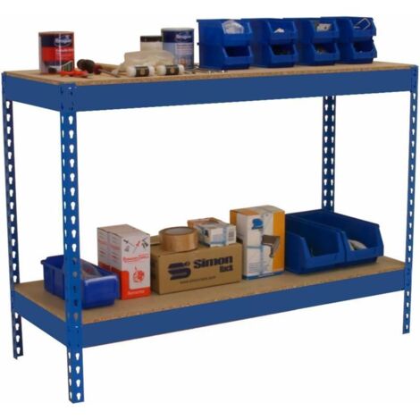 Mesa De Trabajo Kit Simonwork Basic 2 901245-2 Azul/Madera