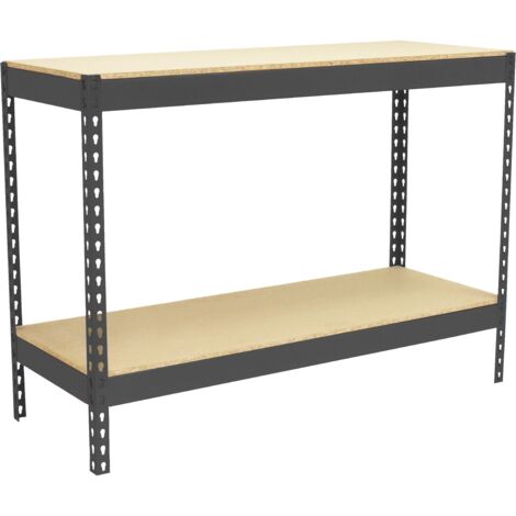 Mesa de Trabajo SIMONWORK Basic 2 901245-2 antracita/madera