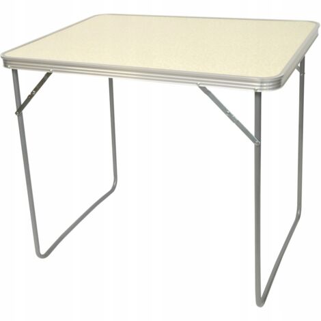 MESA DE TURÍSTICA PLEGABLE MALETA DE CAMPING 80x60