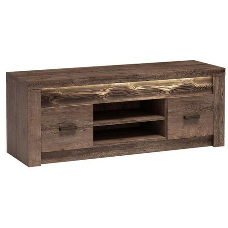 Mesa de tv Stanton C106, Fresno, Con puertas, With doors, Número de puertas: ,, 137x53x42cm, LED: No, No - Fresno