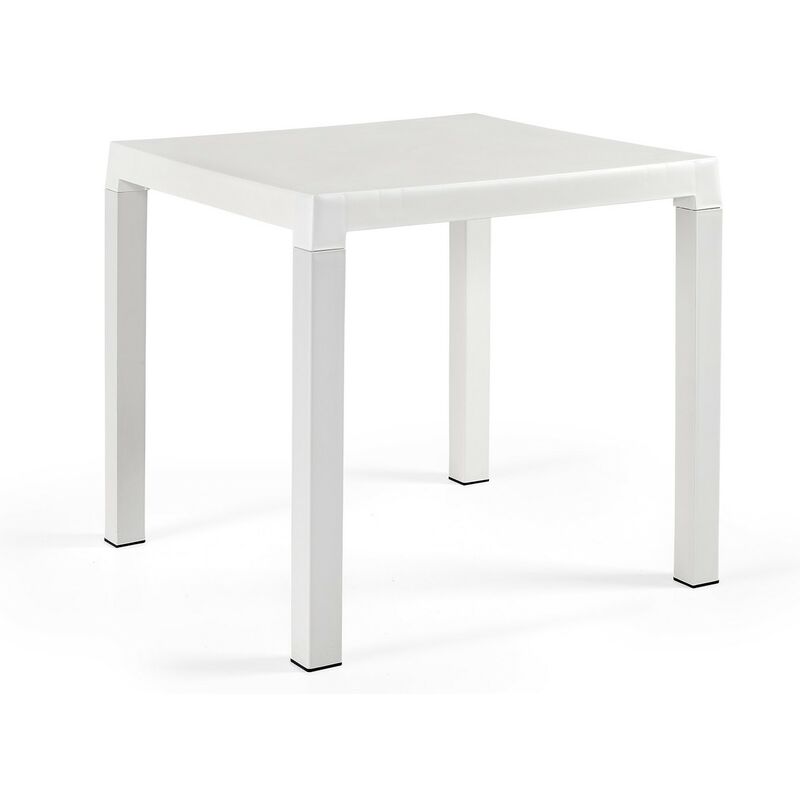 

Mesa dita, polipropileno blanco, 80 x 80 cms - Rogal