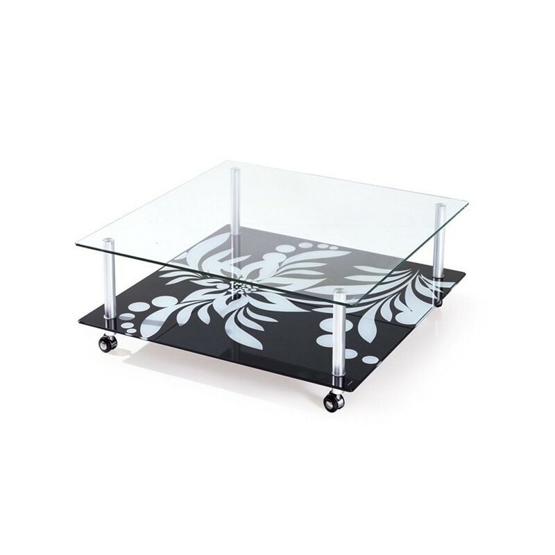 

Mesa DURCAL, cristal, 100 x 100 cms