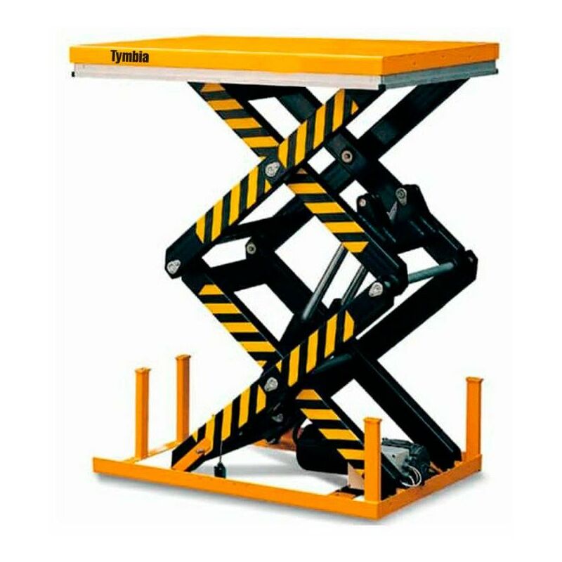 

Mesa Elevadora Eléctrica 1000kg a 1780mm de 1300x820mm (doble tijera)