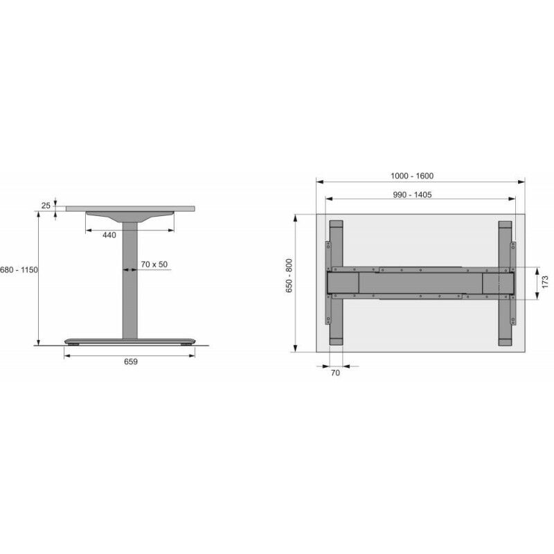 

Mesa elevadora eléctrica 9277887Hub 470mm