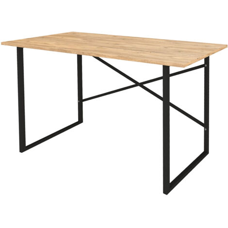 Mesa Escritorio Base Metal 75X120X60 Safir