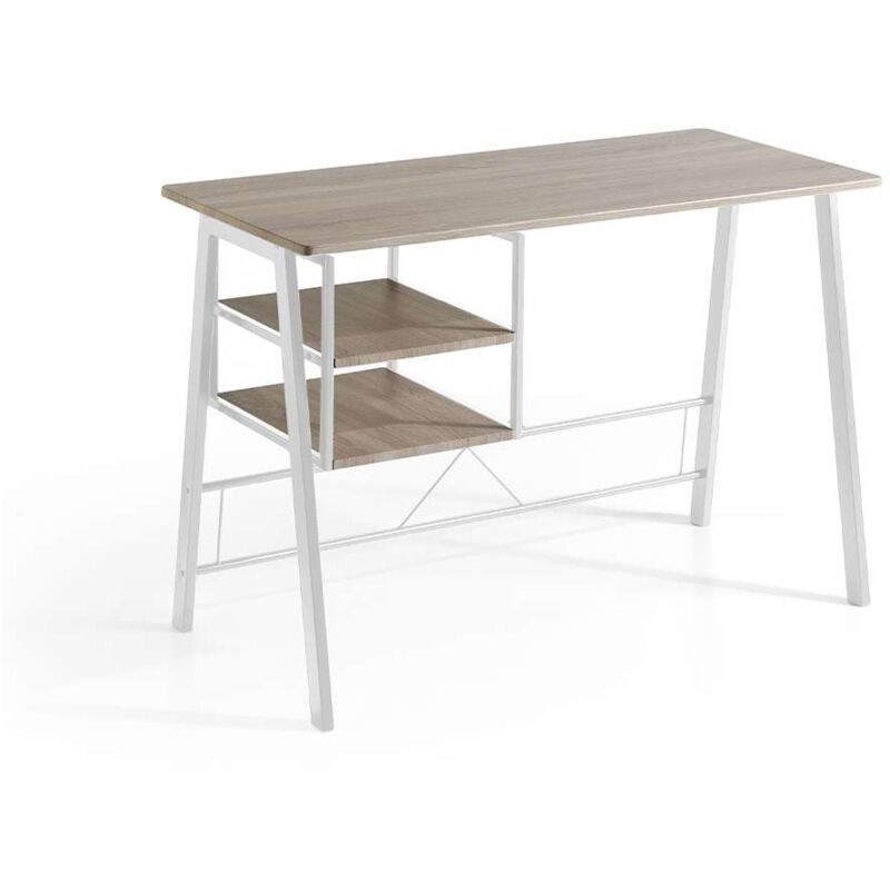 

Mesa escritorio con baldas Laura 120 x 52 x 76.5 cm (largo x ancho x alto)