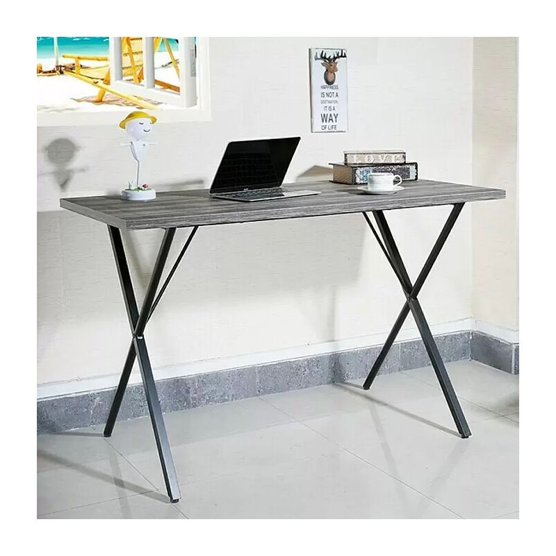 

Mesa de escritorio Kala industrial 76 cm(alto)120 cm(ancho)60 cm(largo) Color NEGRO