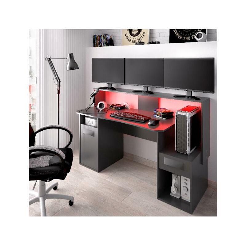 

Fosk Escritorio Gaming con Leds