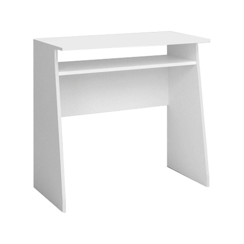 

Mesa Escritorio Kripton Color Blanco Mate Oficina despacho Estilo Moderno Muebles 76x80x40 cm