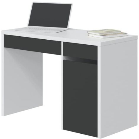 Mesa escritorio nordic blanco mate fresno 120x70 