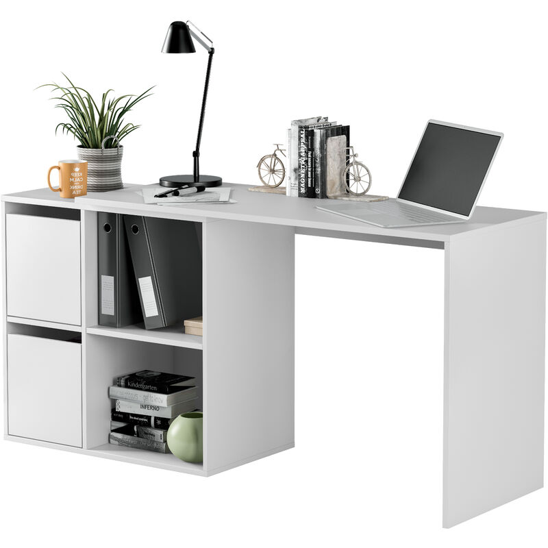 

Mesa escritorio multiposición Blanco Artik 74x120x77 cm