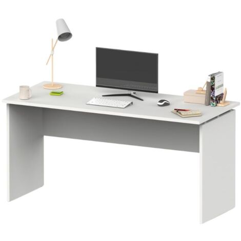 Topkit, Mesa De Escritorio Burgos 5210, Mesa De Ordenador Pequeña, mesa De  Escritorio Con Cajon Y Puerta, Blanco con Ofertas en Carrefour