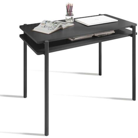 Mesa estudio Mod-Rio acabado grafito, 54 x 100 x 77 cm (fondo x ancho x alto)