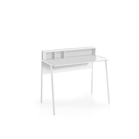 Mesa estudio Mod-Tokio acabado blanco, 50 x 105 x 90 cm (fondo x ancho x alto)