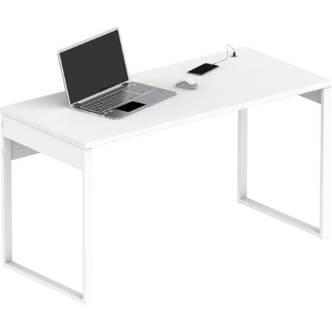 Mesa Estudio Nexus acabado blanco, 76cm(alto) 135cm(ancho) 60cm(fondo).