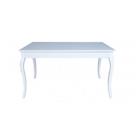 Mesa extensible 140x85 blanca