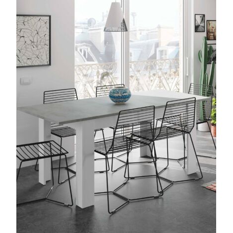 Mesa Extensible - Blanco 90x190x78h cm