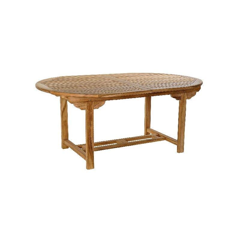 

Mesa Extensible DKD Home Decor Teca (180 x 120 x 75 cm)
