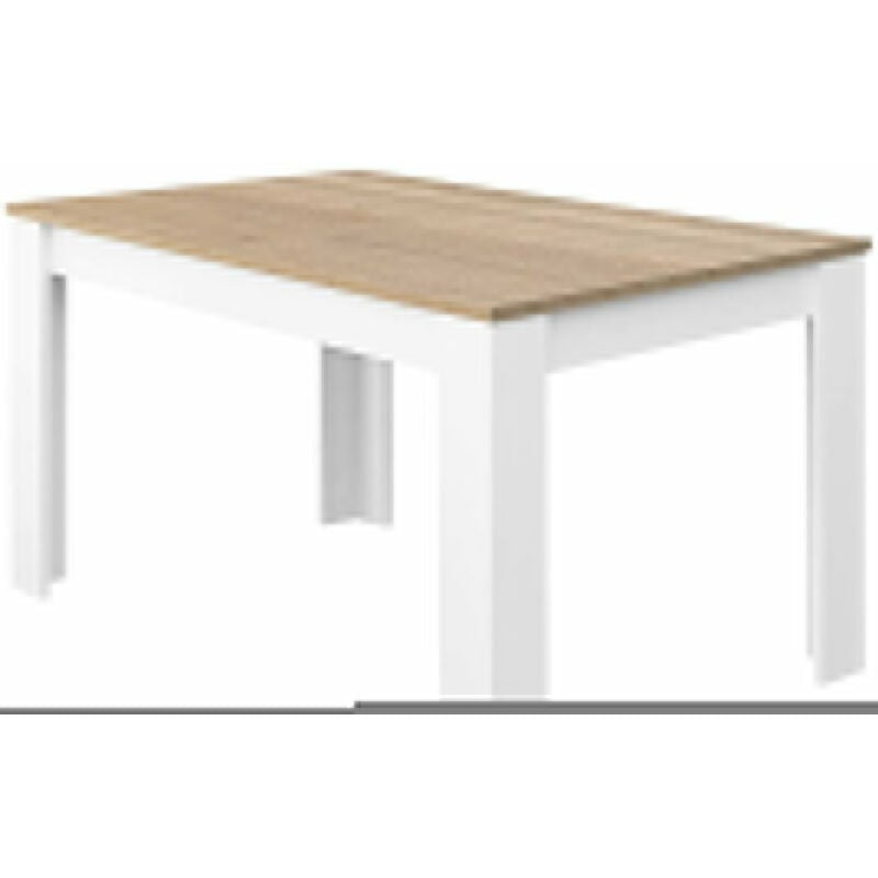 

Mesa extensible KENDRA color blanco roble