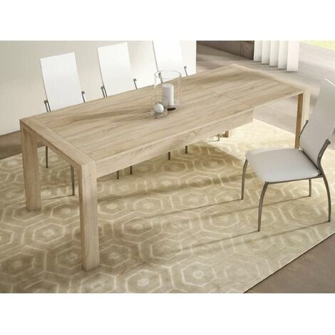 Mesa extensible Zujar acabado cambrian. 130/200 x 90 cm x 76 cm