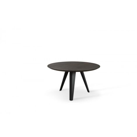 Mesa Fija - Henry - Roble Termocotto - Negro - 130cm x 76cm