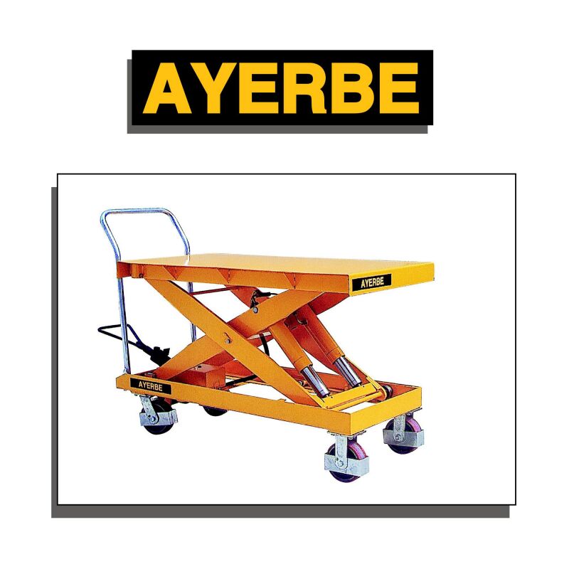 

Ayerbe - MESA HIDRÁULICA MANUAL 1500 MH