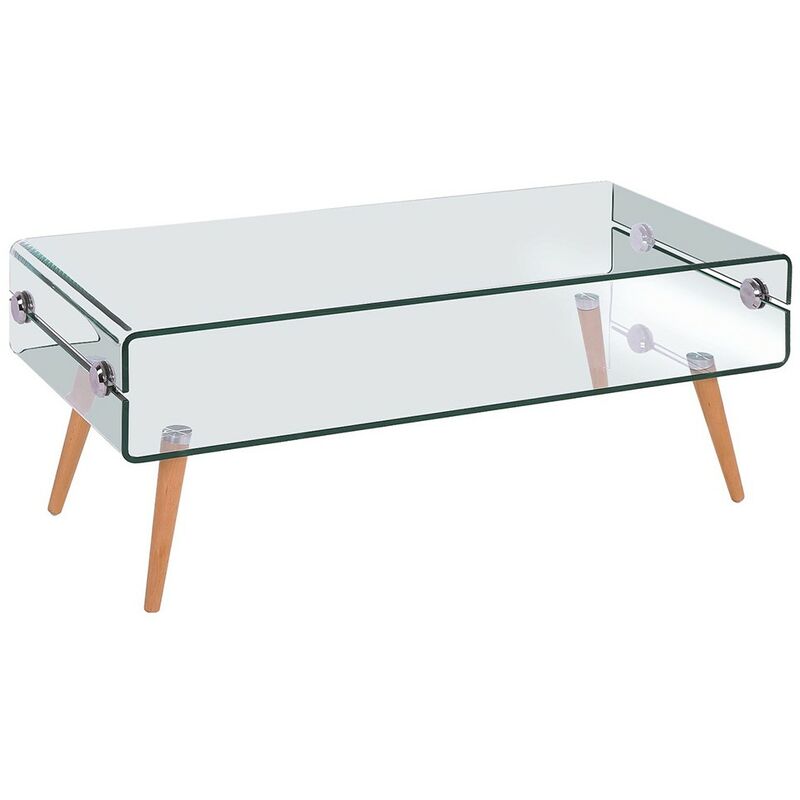 

Mesa HOLANDA, madera, cristal, 110x55 cms