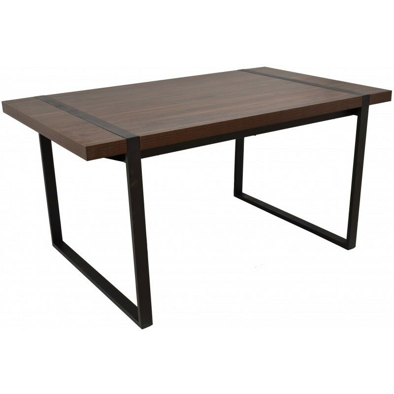 

Mesa JACINDA, metal, DM bilaminado cerezo,180 x 90 cms