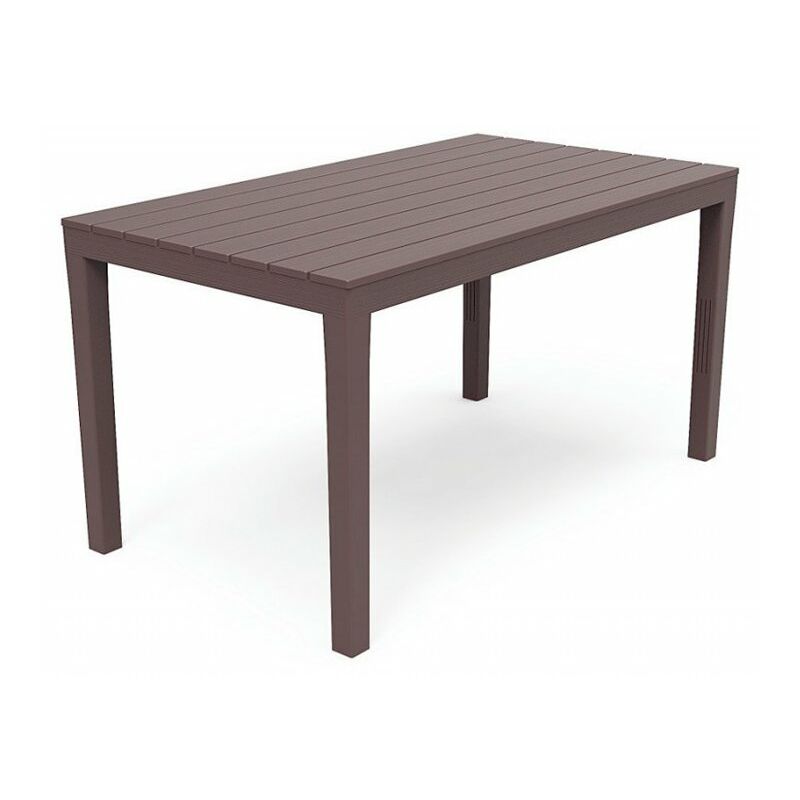 

Mesa de resina moka para jardín Sumatra