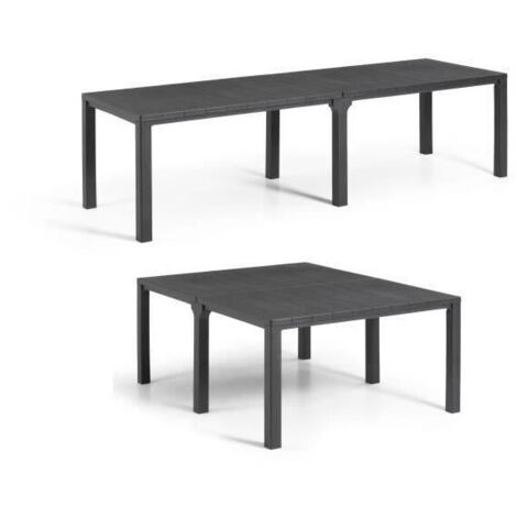 Mesa Keter Julie Double grafito 147-295x90x74,5