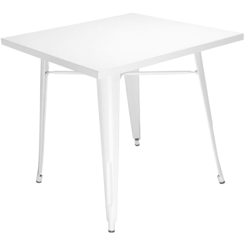

Mesa Lank Réplica Metálica Blanco Ancho: 80 Cm X Largo: 80 Cm X Alto: 76 Cm